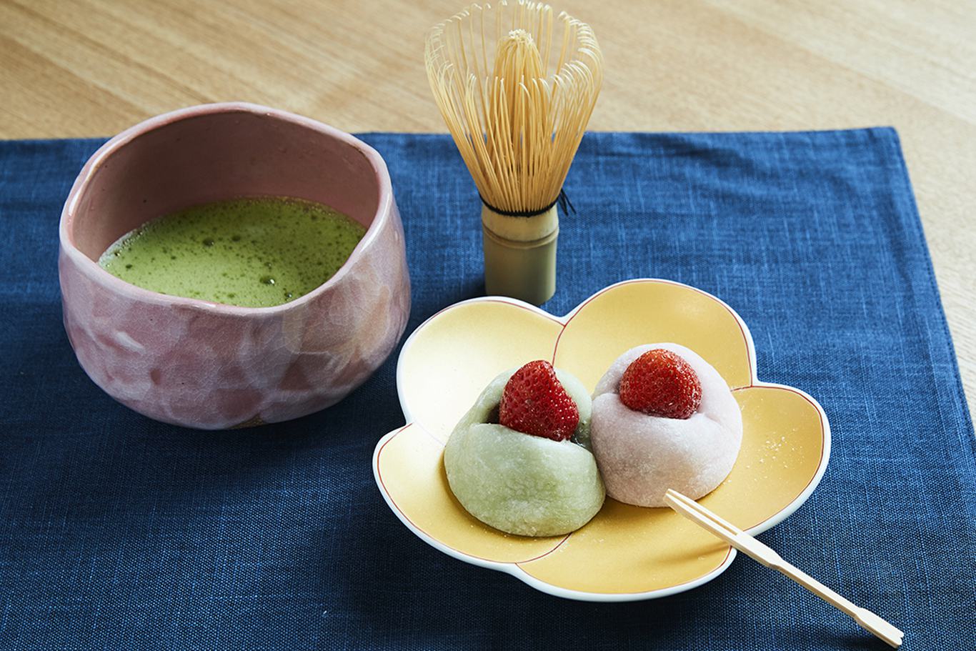 Японские сладости к чаепитию